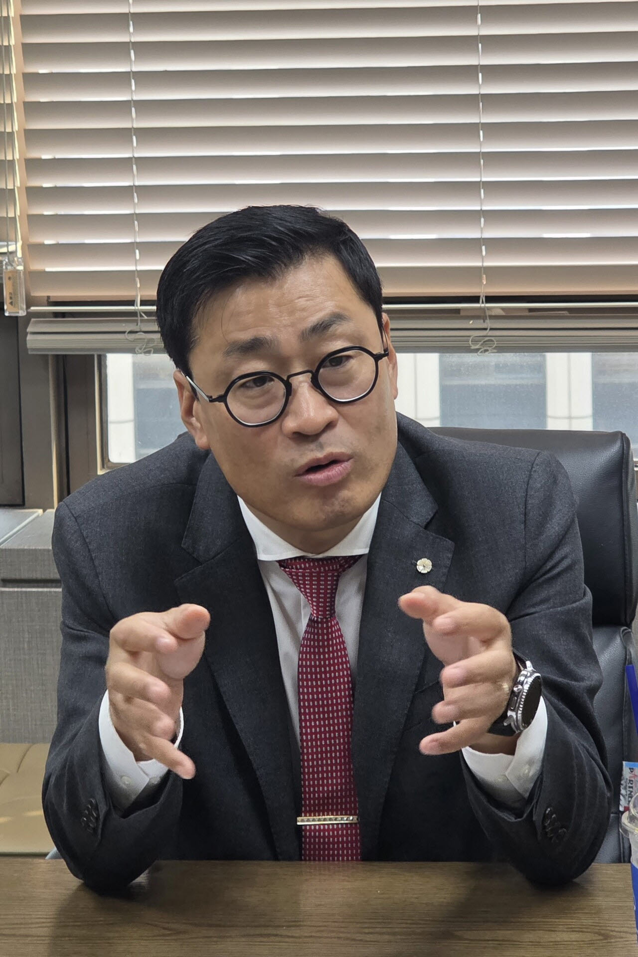 이영우 옵토닉스 대표가 20일 여의도 모처에서 인터뷰를 하고 있다. (사진=옵토닉스)