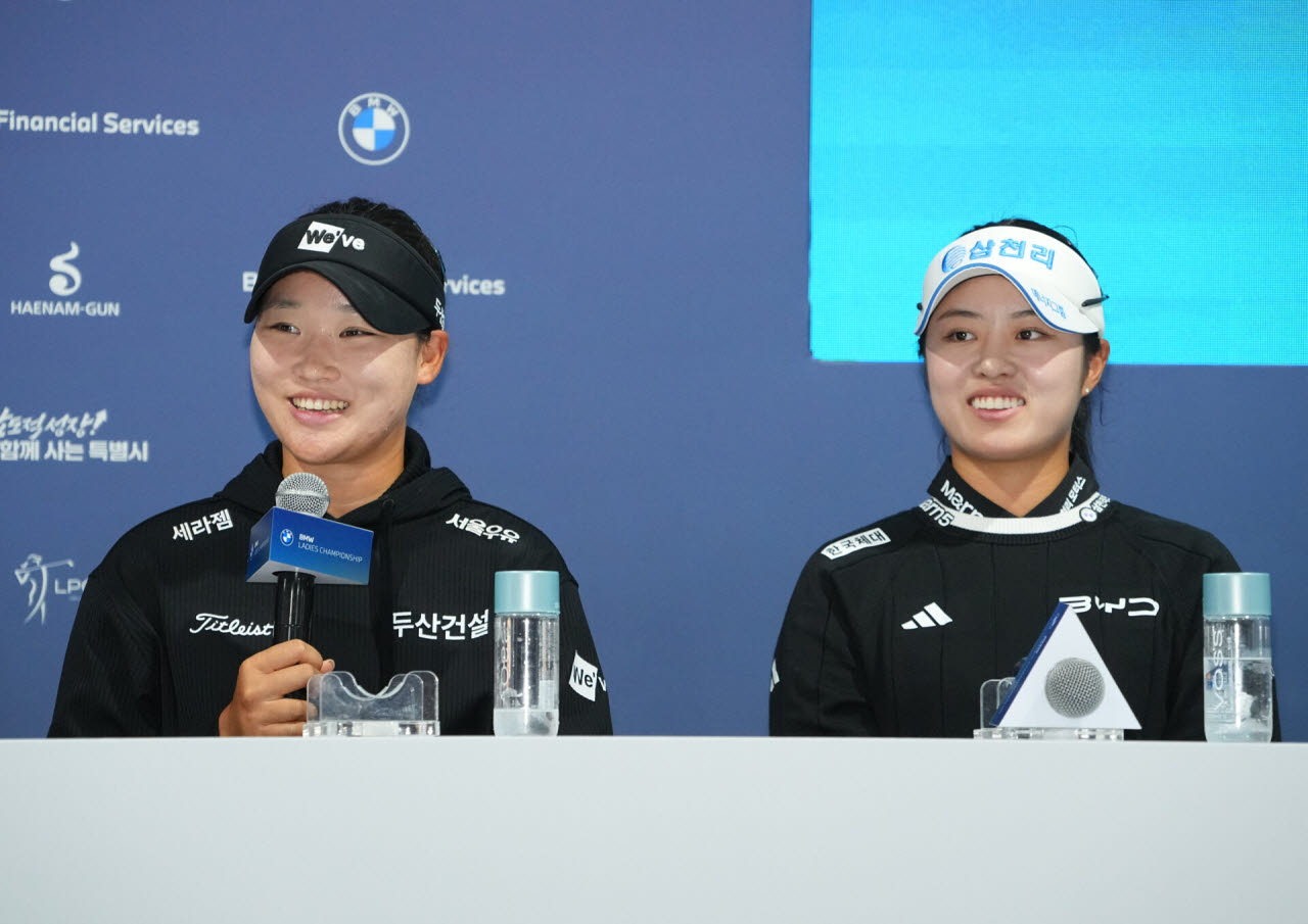 왼쪽부터 김민솔, 서교림.(사진=대회조직위 제공)