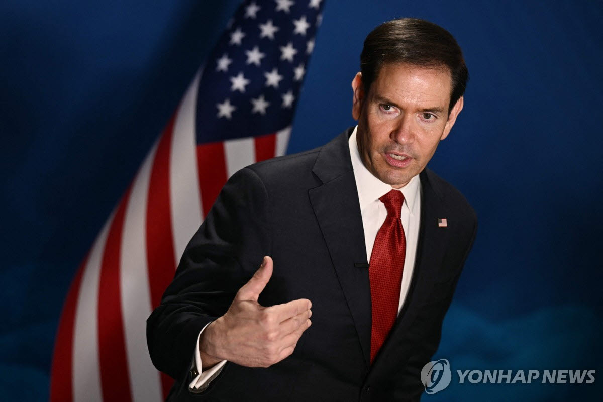 마코 루비오 미국 국무부 장관 (AFP=연합뉴스)