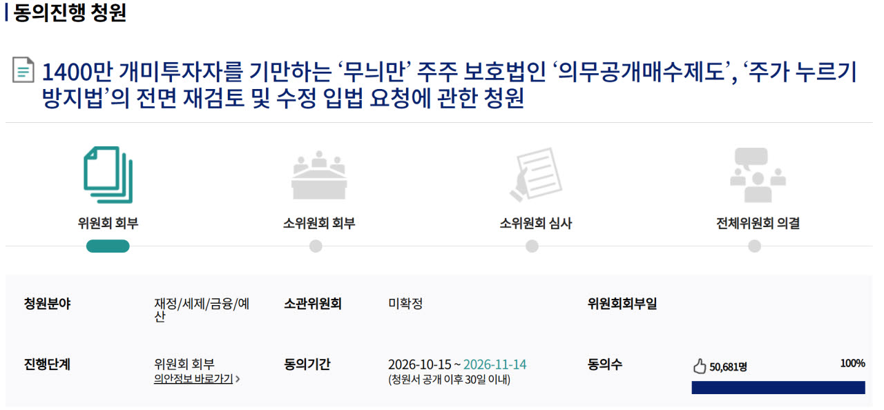 국회전자청원 갈무리
