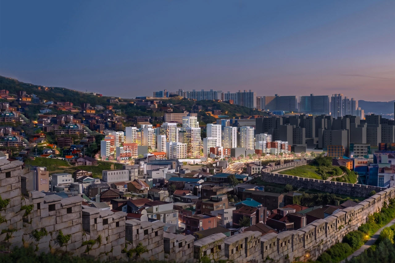 성북구 성북동 3-38 일대 주택정비형 재개발사업 조감도. (사진=서울시 제공)