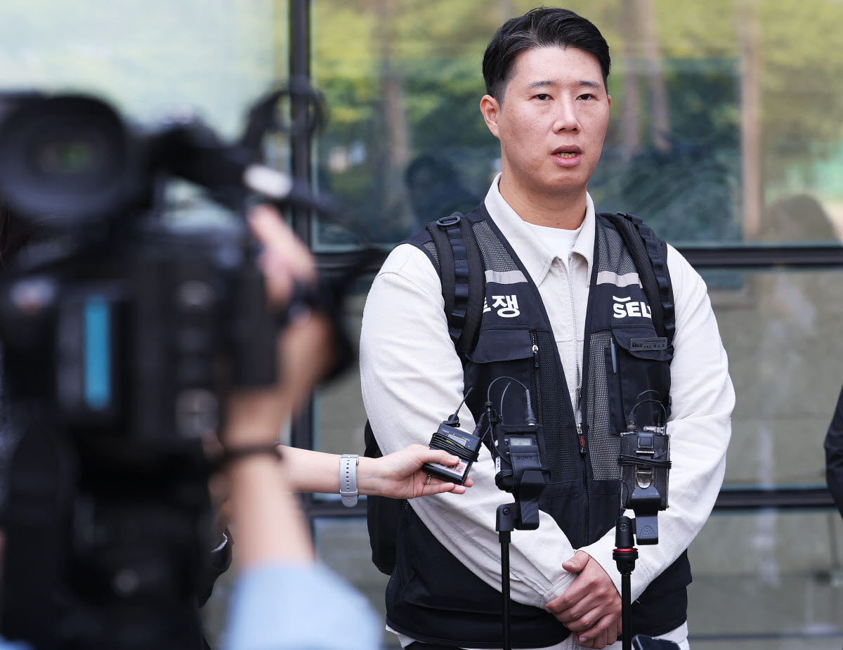 최승호 초기업노조 삼성전자지부 위원장 (사진=연합뉴스)