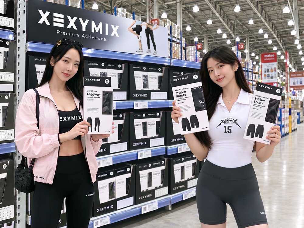 태국 마크로(Makro)에 입점한 젝시믹스. (사진=젝시믹스)