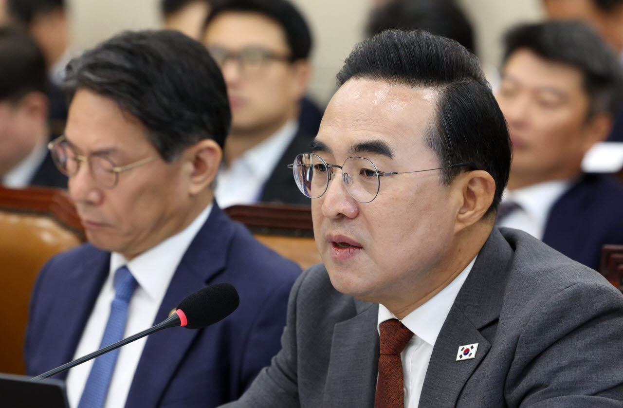 박홍근 기획예산처 장관이 23일 서울 여의도 국회에서 열린 재정경제기획위원회 기획예산처, 한국은행 등에 대한 종합감사에서 의원 질의에 답변하고 있다.(사진=뉴시스)