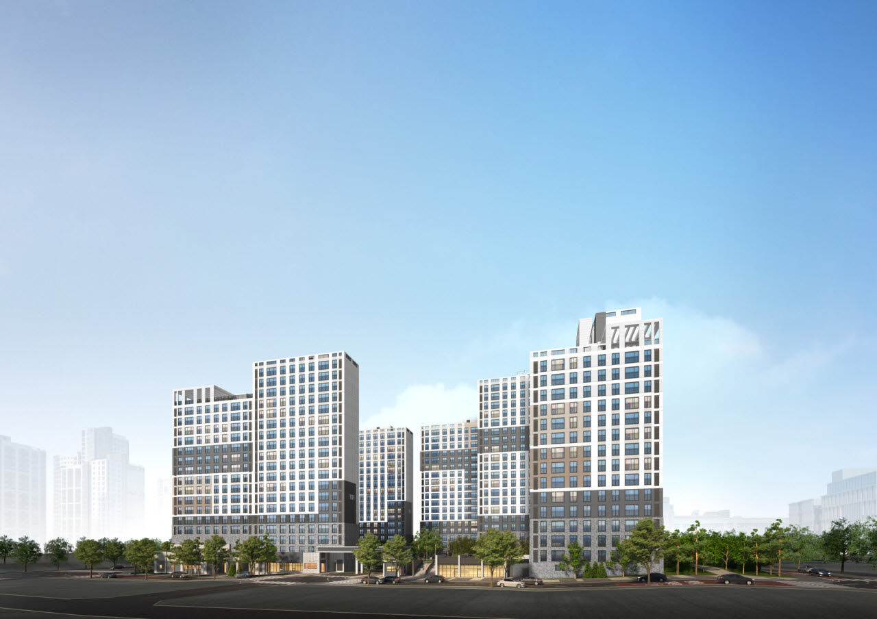 시흥거모 S-1블록 투시도.(사진=한국토지주택공사)