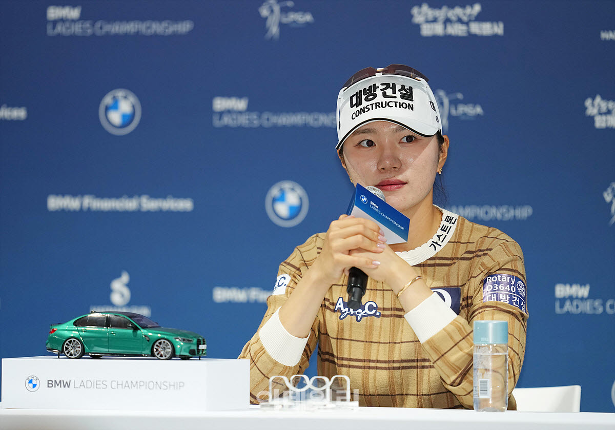 [포토]김민선,차분한 공식 인터뷰