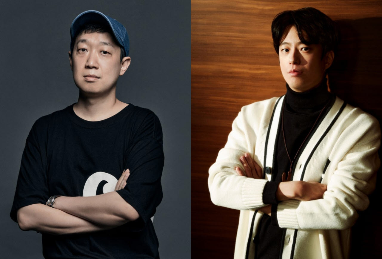 'D.P' 시리즈를 연출한 한준희 감독(왼쪽)과 '소년심판'의 김민석 작가.(사진=넷플릭스)