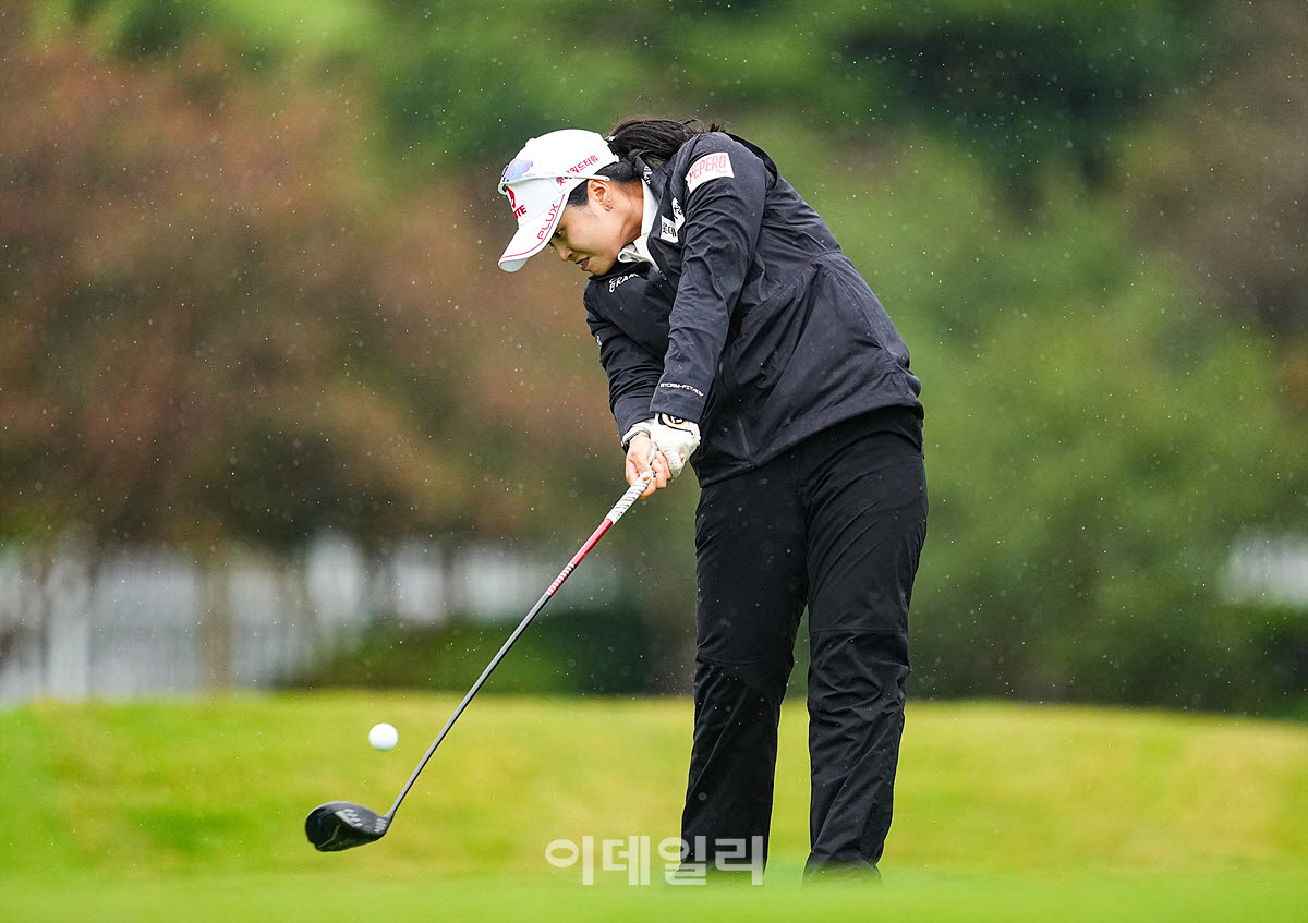[포토]최혜진,완벽한 티샷 임팩트