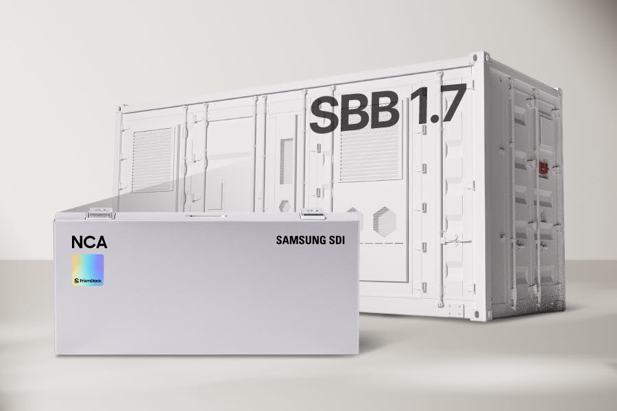 삼성SDI의 일체형 ESS 솔루션 'SBB(Samsung Battery Box) 1.7' (사진=삼성SDI)