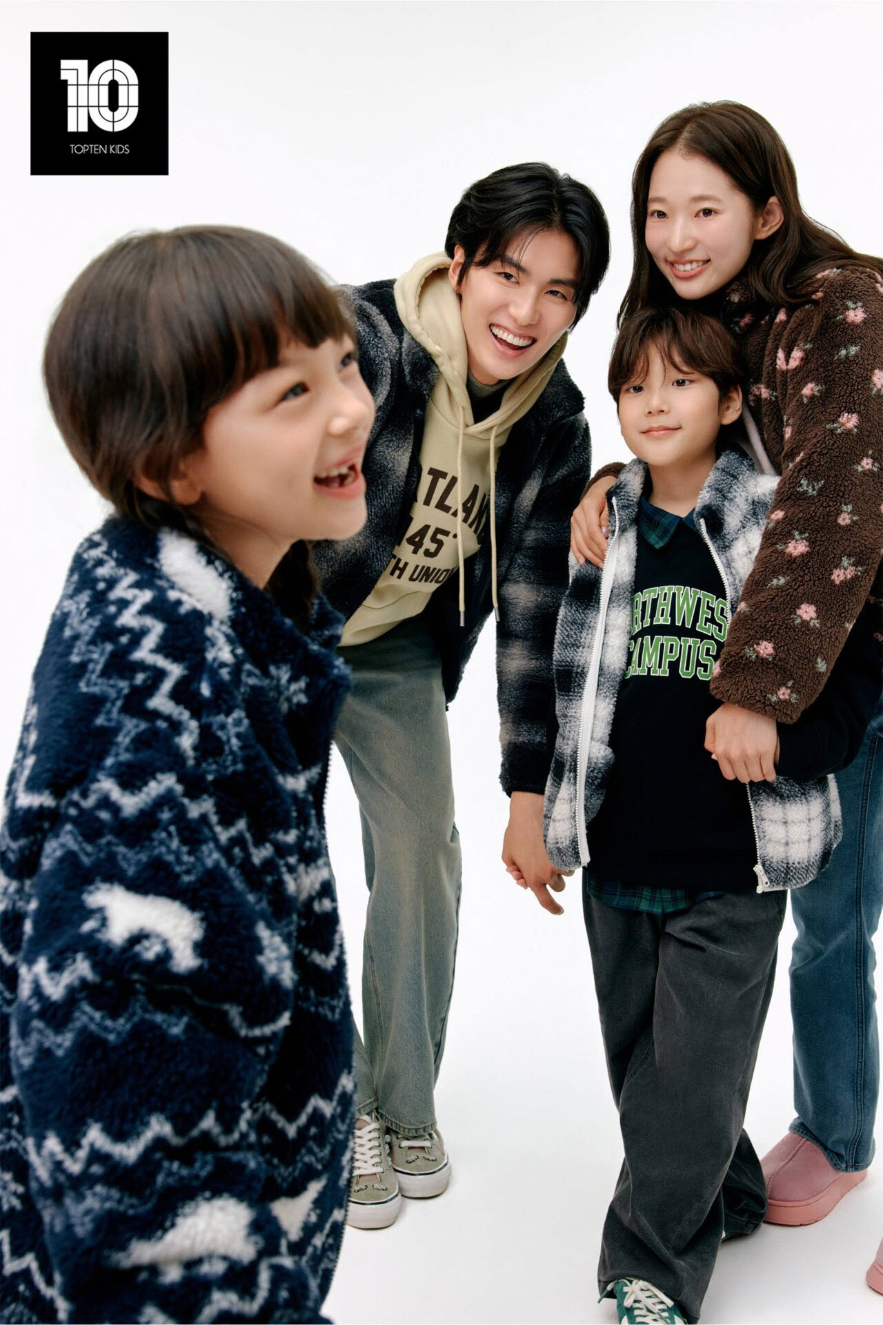 탑텐키즈(TOPTEN KIDS)가 선보인 '플러피플리스' 제품. (사진=신성통상)