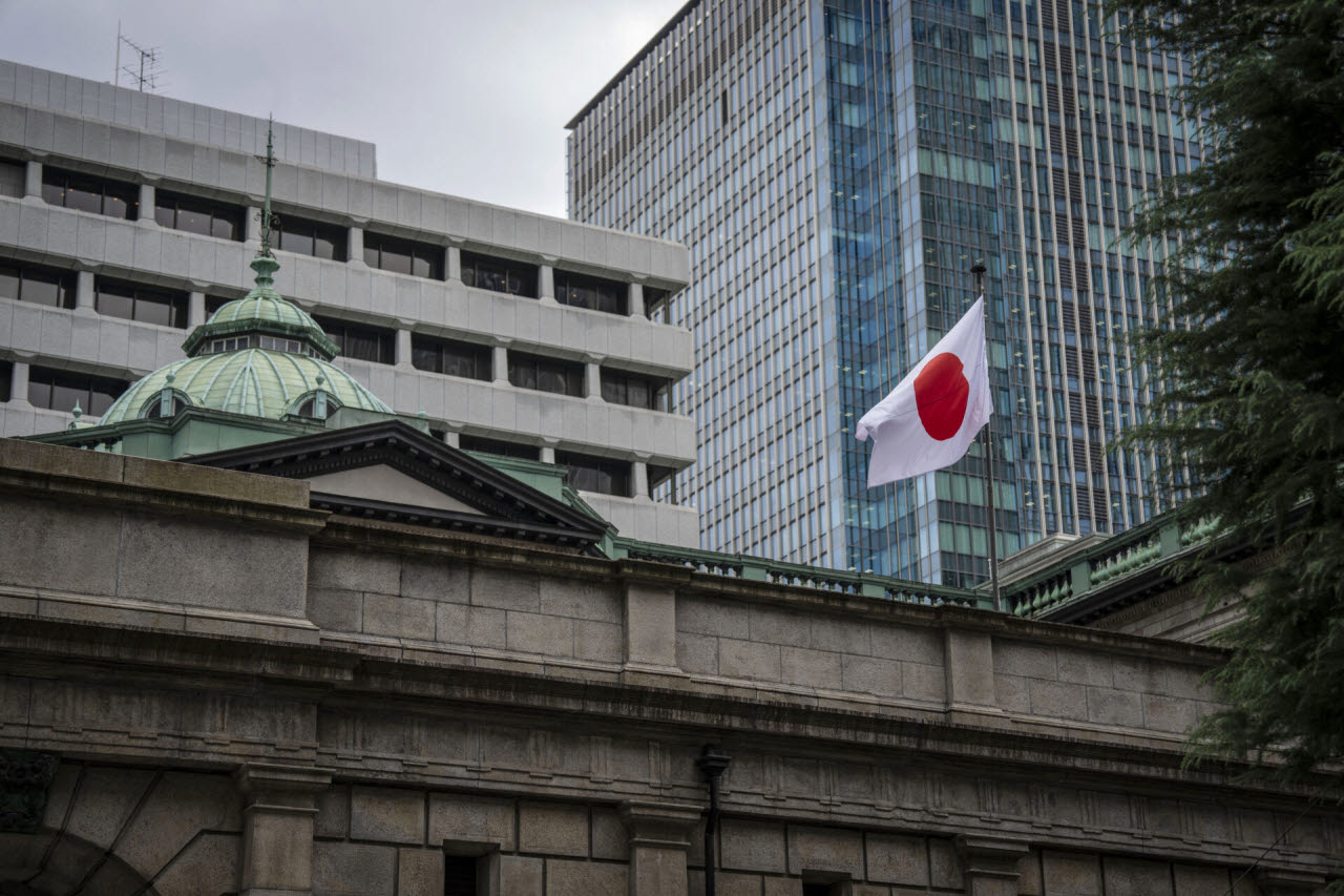 일본 도쿄에 위치한 일본은행(BOJ) 본관. (사진=AFP)