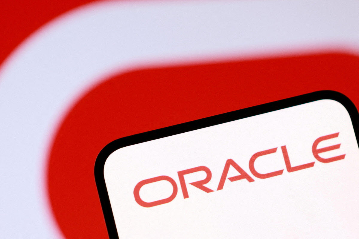 Oracle logo is seen in this illustration created on September 9, 2025. REUTERS/Dado Ruvic/Illustration