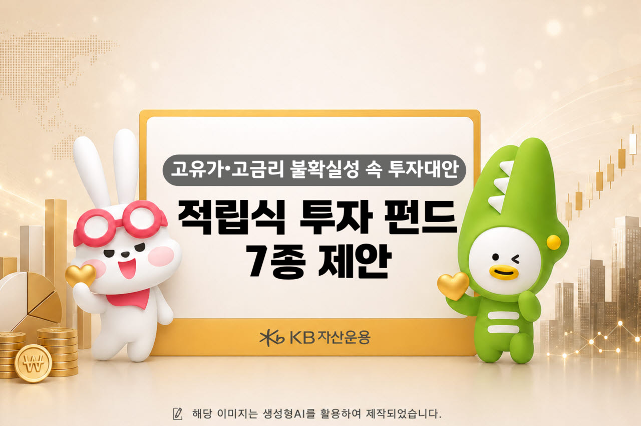KB자산운용 “고유가·고금리 불확실성 속 투자 대안은?”