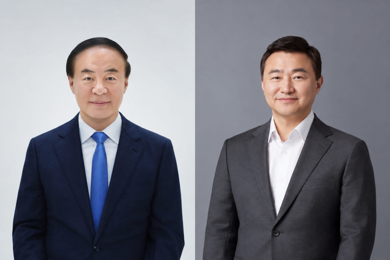 전영현 삼성전자 부회장(왼쪽), 노태문 삼성전자 사장. (사진=삼성전자)