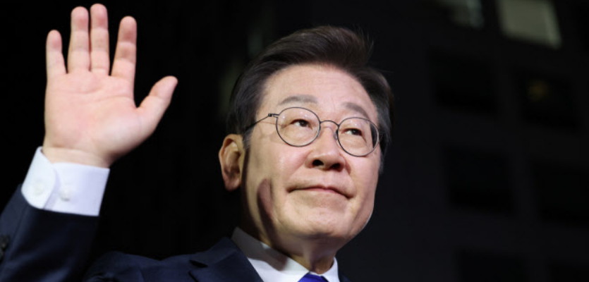 이재명, 국회 앞에서 ‘대통령 당선’ 수락연설…‘통합된 대한민국’ 약속(종합)