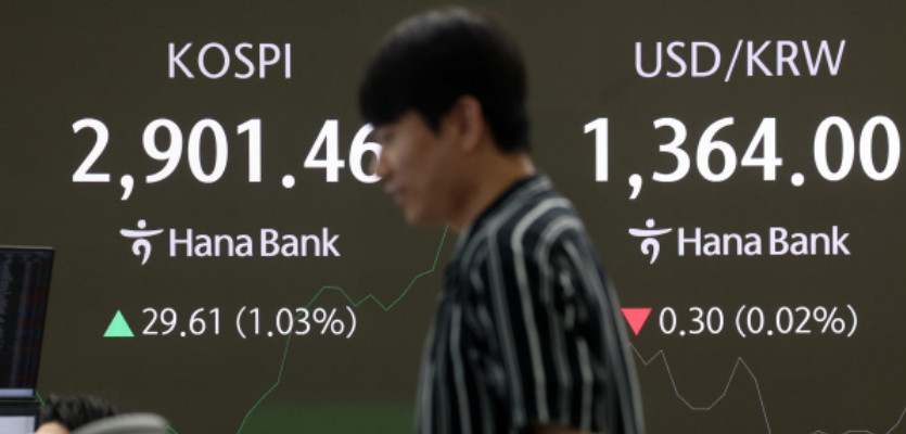 코스피, 3년 5개월 만에 장중 2900선…코스닥 780선