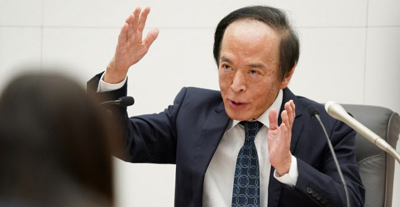 우에다, 내년 점진적 금리인상 시사…"실질금리 여전히 낮아"