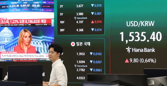 수출 늘어도 떨어지지 않는 환율…"3분기에는 1600원 돌파 가능성"