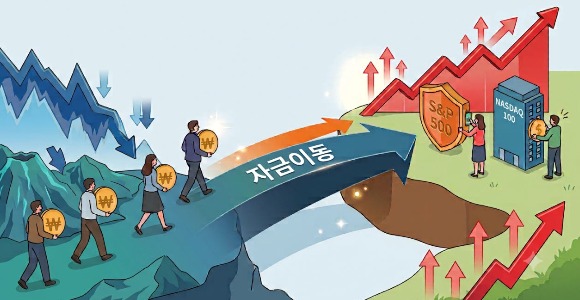 “국장 장투 못하겠네”…개미, 美 ETF로 ‘우르르’