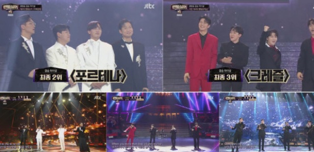 '팬텀싱어4' 리베란테, 대역전의 피날레…역대 최연소 우승