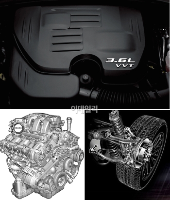 `더 뉴 300C` 3.0 CRD 터보 디젤 엔진                                                                                                                                                               