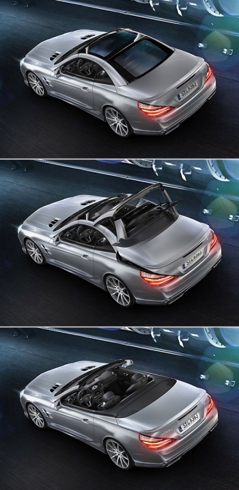  벤츠 `The new SL 63 AMG` 3단 변신!                                                                                                                                                               