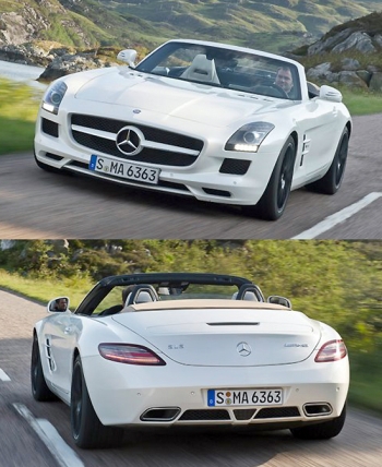  2억 넘는 벤츠 SLS AMG 로드스터, `신품` 등장?                                                                                                                                                     