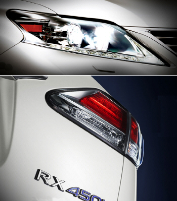 렉서스 `RX 450h` 오토 레벨링 HID 램프                                                                                                                                                             