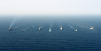  해군, 한미 연합 해상훈련.. 막강 공격력 구축                                                                                                                                                      