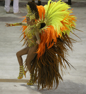 브라질 리우 카니발, 열정 댄서                                                                                                                                                                     