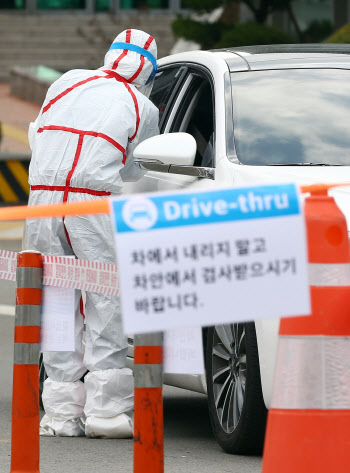  영남대병원 'Drive-thru' 선별진료소 운영                                                                                                                                                
