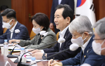 정세균 총리, 국정현안점검조정회의                                                                                                                                                                 