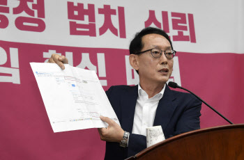 민주당의 일방적인 상임위 진행 비판하는 김도읍 의원                                                                                                                                                
