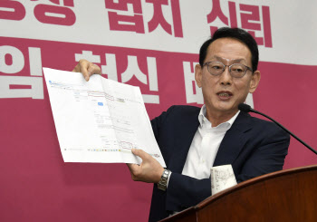 더불어민주당의 일방적인 상임위 진행 비판하는 김도읍 의원                                                                                                                                          