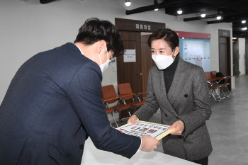 나경원 전 의원, '서울시장 후보자 등록합니다'                                                                                                                                            
