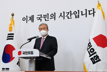 김종인, '정권교체 기반 만들었다'                                                                                                                                                        