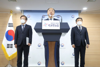 홍남기 "추경 14조원…전국민 재난지원금 버금가는 수준"                                                                                                                                   
