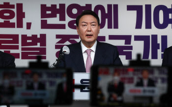 윤석열, '北 비핵화 진전에 맞춰 대북 지원 실행'                                                                                                                                          