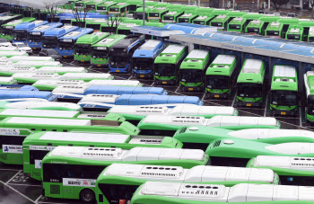 서울 시내버스 12년 만에 파업                                                                                                                                                                      