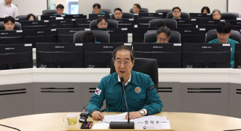 전국 홍수 관리상황 점검하는 한덕수 총리                                                                                                                                                           