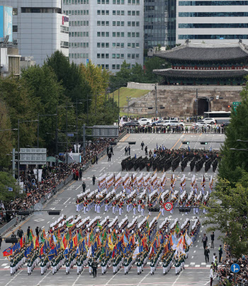 건군 제76주년 국군의 날, 도심에서 시민들과 함께                                                                                                                                                   