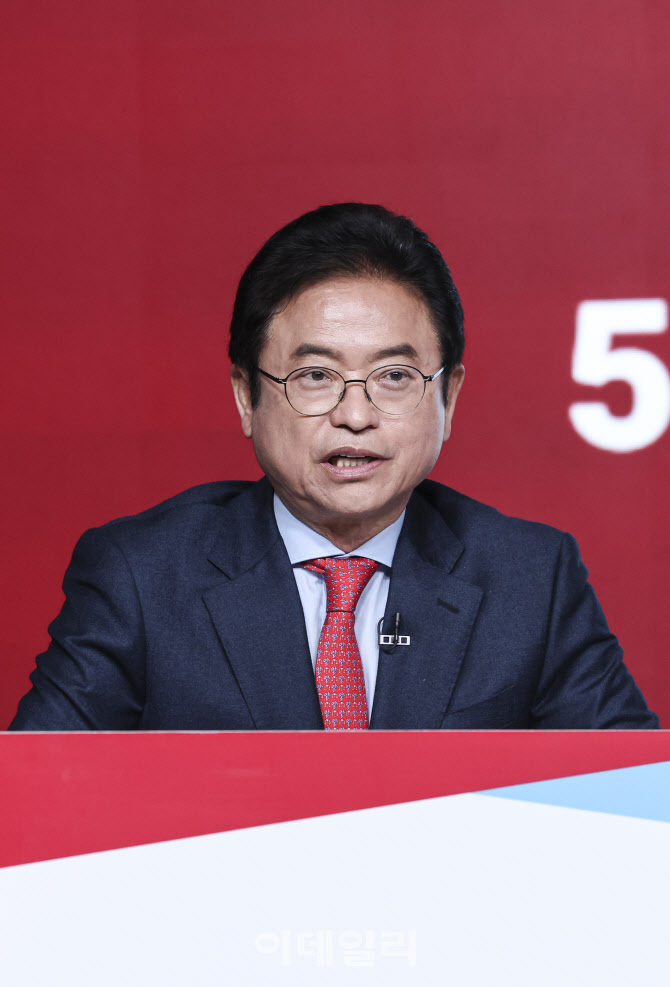 국민의힘 1차 경선 B조 토론회, '발언하는 이철우 후보'                                                                                                                                    