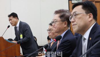 정무위 국정감사, '답변하는 정길호 대표이사