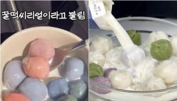 해외에서 난리 난 '꿀떡 시리얼' 우유에 달달 꿀떡 퐁당