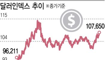 오를 이유만 남은 환율…'강달러'에 1500원대 턱밑