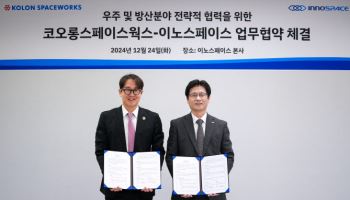 코오롱스페이스웍스, 이노스페이스와 전략적 협력 MOU