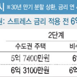 연소득 1억원, 주담대 4800만원 줄어든다