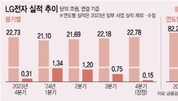 4분기 '상고하저' 못 피한 LG전자…연간 매출은 역대 최대(종합)