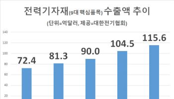 지난해 전력기자재 수출 역대최대…산업차관 “기회 왔다”