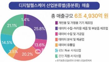 작년 디지털헬스케어 시장 6조4930억원대 '껑충'...어떤 사업이 뜰까[AI헬스케어]